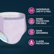 Goodnites Girls Nighttime Bedwetting Underwear, Size XXL (120-165 lbs), 24 Count