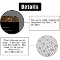 thumbnail image 6 of Safari Theme Shower Curtain Sets 4-Piece Waterproof Polyester 72x72 Inch, Leopard & Animal Print with Non-Slip Bath Mat, Jungle Bathroom Decor Includes 12 Hooks​, 6 of 8