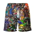 thumbnail image 3 of The Legend of Zelda Characters Mens Board Shorts Summer Swim Trunks Quick Dry Beach Swimwear Bathing Suit Swim Shorts with Compression Liner And Pockets, 3 of 7