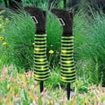 thumbnail image 4 of Halloween LED Evil Witch Legs Light Upside Down Stripe for Outdoor  2PCS Green, 4 of 6