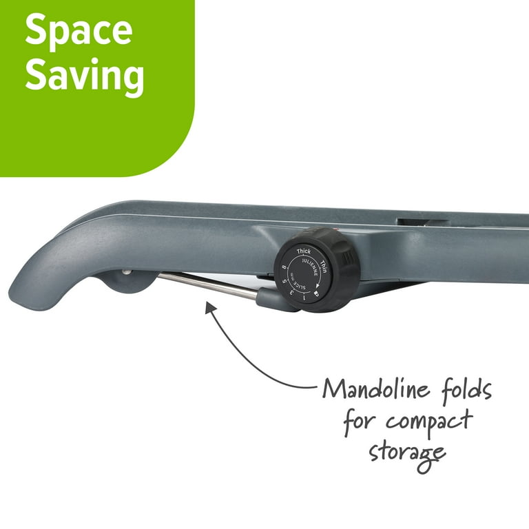 Adjustable Mandoline with 6 Slicing Options and Hand Guard photo 6