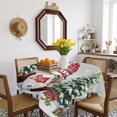 thumbnail image 3 of Grey Gnomes Christmas Table Cloth Waterproof Tablecloths, Xmas Tree Snowflake Winter Gifts Tablecloth Dining Table Cover for Kitchen Party Tabletop Outdoor, Square Tablecloth 54x54 Inch, 3 of 9