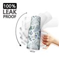 thumbnail image 3 of Floral 40oz Tumbler– Stainless Steel Insulated Tumbler with Handle and Straw, Large Capacity Travel Cup for Hot & Cold Drinks,Thanksgiving,Christmas, Spring,Flower, 3 of 6