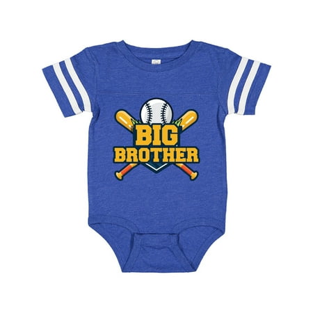 

Inktastic Big Brother Baseball Gift Baby Boy Bodysuit
