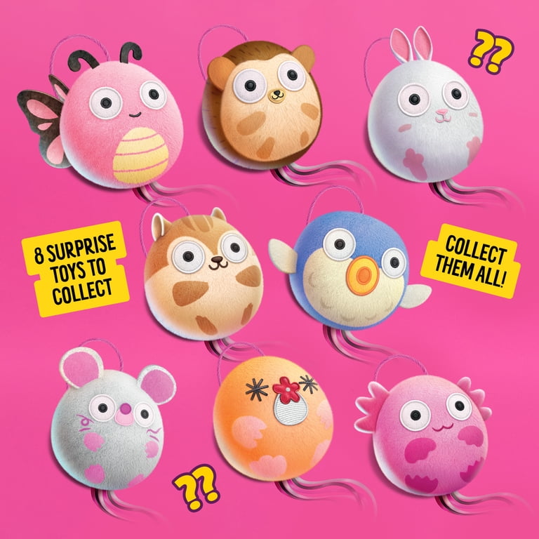 BONKERS Surprise Blind Box Collectible Plush Cat Toy with Catnip