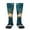 2 Black-2, variant on World Map Knee Socks, High Socks Long Stretchy Sock Women Knee High Stocking, Long Socks for Women