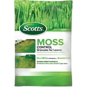 Scotts Moss Control Granules for Lawns, 5,000-sq ft, 18.37 Pound