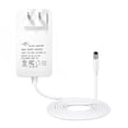 thumbnail image 1 of iNextStation 24V 2A Power Adapter Supply AC 100-240V to DC Transformer Converter for LED Light Strip LCD Monitor Router Car Devices CCTV Camera 5.5mm X 2.1mm US Plug UL Listed, 1 of 6