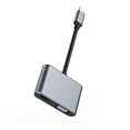 thumbnail image 4 of Adaptador USB C a HDMI y VGA, adaptador de convertidor de vídeo USB tipo C a VGA HDMI UHD LYD Otros accesorios periféricos de la computadora, 4 of 4