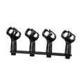 thumbnail image 4 of arctrm Mic Mount Bar, Compact,Professional Portable Sturdy Microphone Holder Microphone Four Heads, 4 of 10