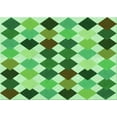 thumbnail image 1 of Ahgly Company Indoor Rectangle Patterned ForestGreen Area Rugs, 3' x 5', 1 of 6