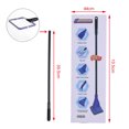 thumbnail image 4 of Clearance Sale Practical 5 In 1 Glass Fish Tank Aquarium Glass Brush Fish Net Long Handle Cleaner Gravel Rake Algae Scraper Cleaning Tool,SOOSI, 4 of 7
