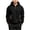 Black, variant on Fancifize Half Zip Fleece Hoodies for Boys, Teens Hooded Sweatshirt with Pockets, Casual Fall Pullover Tops 5-15 Years
