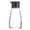 Black, variant on WEIOUKC Glass Soy Sauce Dispenser Cruet Containers Set,Leakproof Soya Container for Kitchen, BBQ, Oil & Vinegar, Practical Seasoning Tool