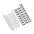 thumbnail image 4 of 50x Clips de panel de vidrio de invernadero Clip de reemplazo Invernadero W Clips de alambre Acristalamiento Clips Clips de acristalamiento, 4 of 9