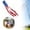 A, variant on 39.3In Usa Flag Patriotic Windsock Red White Blue Streamer For Fourth Of July Memorial Day Garden Patio Outdoor Hanging Decoration(A-100Cm*15Cm)