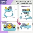 thumbnail image 2 of Andadera para Bebé, Musical Interactiva, Altura Ajustable Plegable verde Grande, 2 of 5
