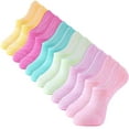 thumbnail image 1 of IDEGG Adult Women and Men No Show Socks Anti-Slid Athletic Casual Socks 6 Pairs, 1 of 6