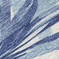 thumbnail image 3 of HomeRoots 624002 5 x 8 ft. Blue & Ivory Floral Washable Transitional Indoor & Outdoor Rectangle Area Rug, 3 of 6