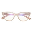 thumbnail image 4 of 4 Pairs of Pink Marble Print Cat Eye Reading Glasses 2.00 Ladies Spring Hinge Readers +2.00 for Women HD, 4 of 5