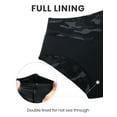 thumbnail image 5 of CRZ YOGA High Waisted V Cut Bikini Bottom for Women Cross Front Bathing Swimsuit Swim Briefs, 5 of 5