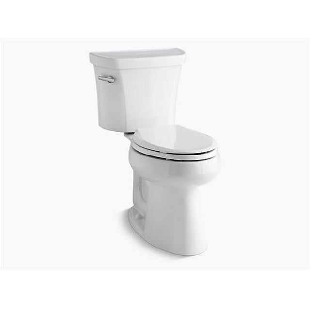 Kohler K-3889-0 1.28GPF Highline Confort 2 Pièces Chaise Allongée Hauteur Toilettes avec 10 Po Rough-In - Blanc