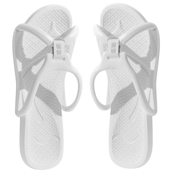 Unisex Slip On Slippers Folding Travel Slippers Light Weight Slip Resistant Shower Sandal Slippers for Bathroom Poolside
