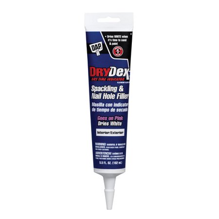 DAP Drydex Spackling and Nail Hole Filler, 5.5 oz (Best Nail Hole Filler For Wood Trim)