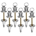 thumbnail image 2 of 6 piezas de péndulo de radiestesia de metal de cobre, colgante de péndulo de adivinación para sanación, equilibrio de chakras, meditación, adivinación y radiestesia., 2 of 7