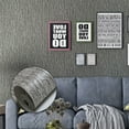 thumbnail image 1 of Home Cal Peel and Stick Wallpaper - Roll Waterproof Self-Adhesive Contact Paper Removable Fake Tree Bark Shelf Paper Non-Woven Wall Paper Covering - Gray(Plastic Scraper Included) 2 Pack, 1 of 5