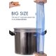 thumbnail image 4 of FZFLZDH - 6 fundas elásticas de silicona para alimentos, de grado alimenticio platino, sin BPA, flexibles, reutilizables, duraderas y expandibles, ecológicas, color blanco, 4 of 8