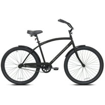 Kent Men's Sea Change 26 inch Cruiser Bicycle, Black with Steel Frame