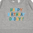 thumbnail image 3 of Inktastic Happy Birthday Daddy Baby Sweatshirt, 3 of 4