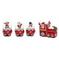 thumbnail image 1 of Xmas Desk Decor Snow Globes Resin Glass Creative Christmas Tabletop Decorations, 1 of 9