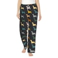 thumbnail image 2 of Lsque Plaid Dachshund Print Women's Pajama Pants, Lounge Pant - Comfortable Home Wear,Elastic Waistband, Stylish Design-X-Large, 2 of 9