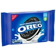 thumbnail image 3 of OREO Chocolate Sandwich Cookies, Baked, 14.3 oz, Shelf Stable, Plastic Tray, 3 of 15