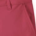 thumbnail image 4 of ZOYOEN Girls Chino Shorts with Pockets- Pull On Knee Length Casual School Uniform Hot Pink Size 10, 4 of 7
