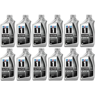 12 Quarts Engine Motor Oil Mobil 1 Advanced Full Synthetic SAE 15W-50 MPN #122377