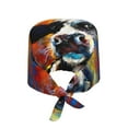 thumbnail image 2 of Vsdgher Cow Men Women Adjustable Cap Working Hat Tie Back Cap, Work Cap, 2 of 7