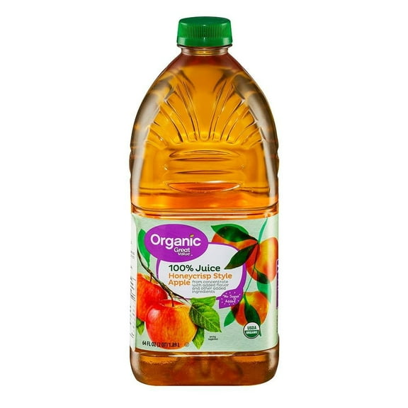 Bebida Great Value jugo de manzana honeycrisp style 1.89 l