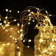 thumbnail image 3 of Guirnalda de luces LED de alambre plateado para decoración del hogar, cortina de boda, árbol de Navidad, iluminación de vacaciones, 3 of 4
