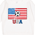 thumbnail image 3 of Inktastic USA Soccer Toddler Sweatshirt, 3 of 4