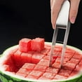 thumbnail image 1 of EXHUMKY Slicer De De Acero Inoxidable Ideal Para Cortar Sandía Y Melones En Cocina, 1 of 8