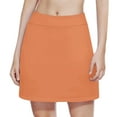 thumbnail image 6 of ZACPNCV Girl's Skorts Tummy Control Skorts Dressy Casual High Waist Athletic Shorts Skirts Orange 2-3 Years, 6 of 7