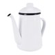 thumbnail image 1 of 1.1L High-Grade Enamel Coffee Pot Pour over Milk Water Jug Pitcher Teapot Kettle for Gas Stove and I, 1 of 5