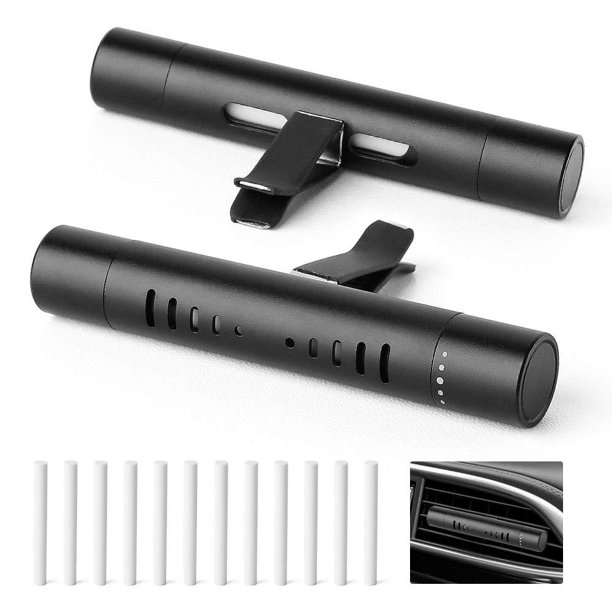 2 Packs Custom Car Vent Clip Cylindrical Essential Oil Car Diffuser