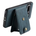 thumbnail image 6 of for Google Pixel 7 Pro Back Case, PU Leather Detachable Card Slot Magnetic Closure Shockproof Kickstand Slim Fit Support Magnetic Car Mount Phone Cover for Google Pixel 7 Pro, Blue, 6 of 11