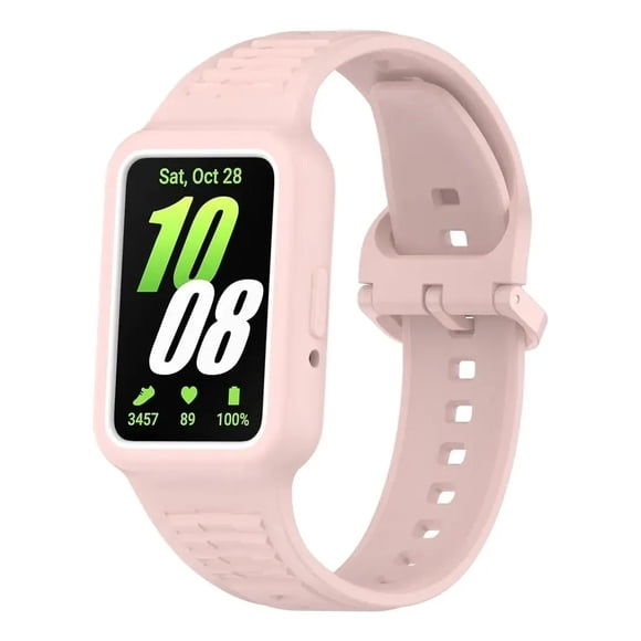 Correa de Silicona Transpirable con Case para Samsung Galaxy Fit 3, Unisex, Deportivo