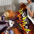 thumbnail image 3 of NEON GENESIS EVANGELION anti-pilling, suave, ligera, esponjosa y acogedora de lujo para hogar y cocina – Perfecta para niños y adultos,50X70cm, 3 of 6