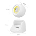 thumbnail image 2 of Luz con sensor corporal recargable por USB, sensor automático magnético de 360 ​​°, luz nocturna para pasillo y dormitorio, 1 unidad, 2 of 5